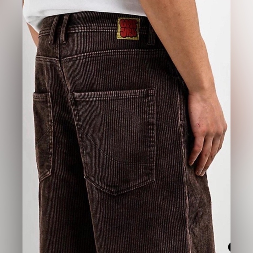 Empyre Loose Fit Sk8 Brown Corduroy Skate Pants